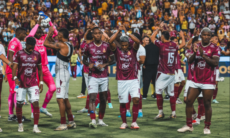 Fixture del Deportes Tolima para la Liga BetPlay 2025-I