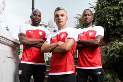 La opinión de Hugo Rodallega de la nueva camiseta de Santa Fe