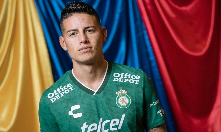 Esta sería la fecha del debut oficial de James Rodríguez en León