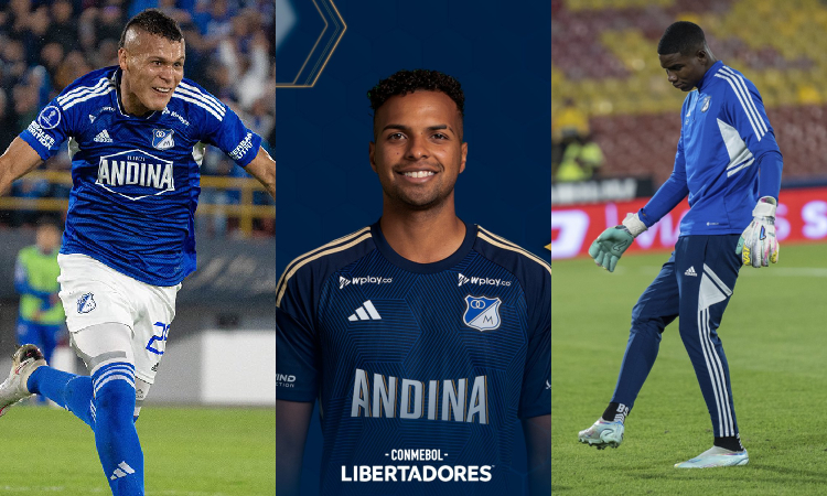 Luis Paredes, Ricardo Rosales y Jonathan González no seguirán en Millonarios