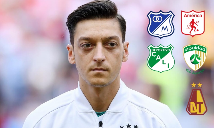 Insólito: el equipo del FPC que tendría cercanía con Mesut Özil