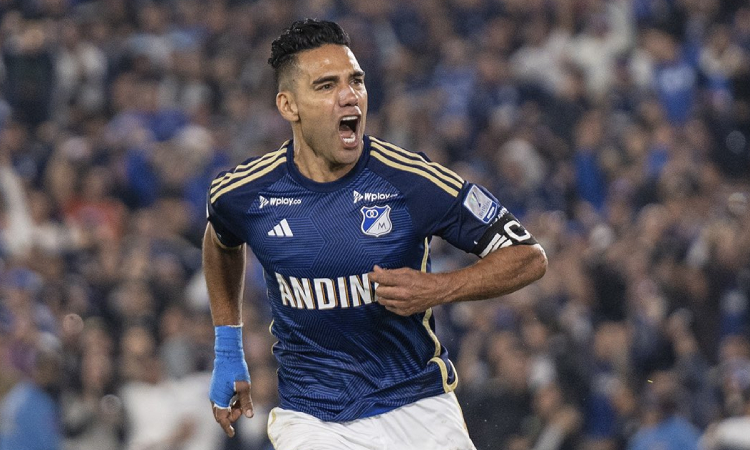 Radamel Falcao García no seguirá en Millonarios