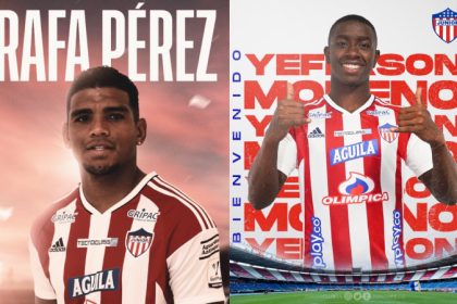 Rafael Pérez y Yeferson Moreno podrán estar en el debut por Liga BetPlay del Junior