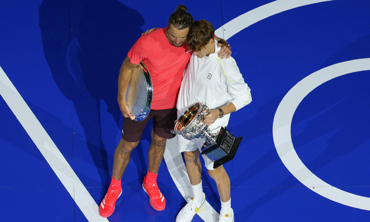 Sinner y Zverev se mantienen en la cima de la ATP tras el Abierto de Australia