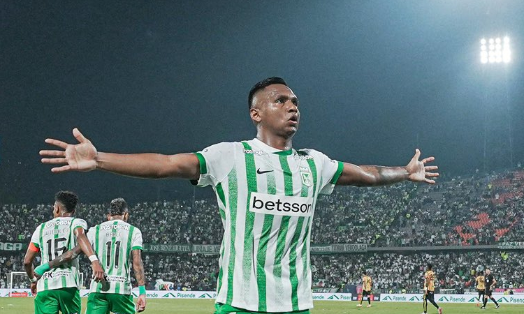 Alfredo Morelos, jugador de Nacional: "Bogotá es nuestra casa"