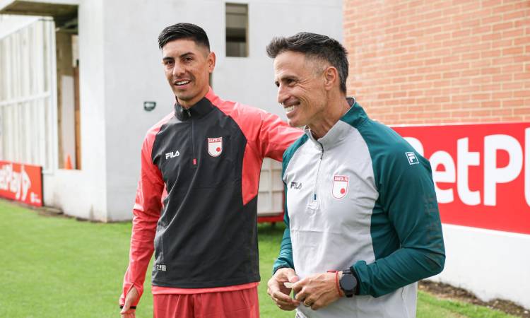 Olivera reveló qué hablaron tras la eliminación de Santa Fe