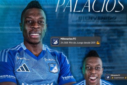 Millonarios convocó por primera vez a Helibelton Palacios