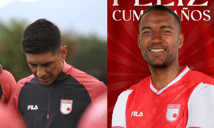 Se viene el debut de Emanuel Olivera y Christian Mafla con Santa Fe