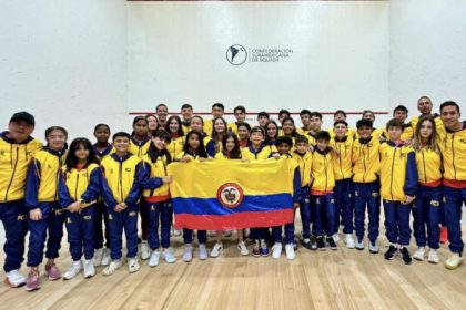 Doble oro para Colombia en el Sudamericano Juvenil de Squash