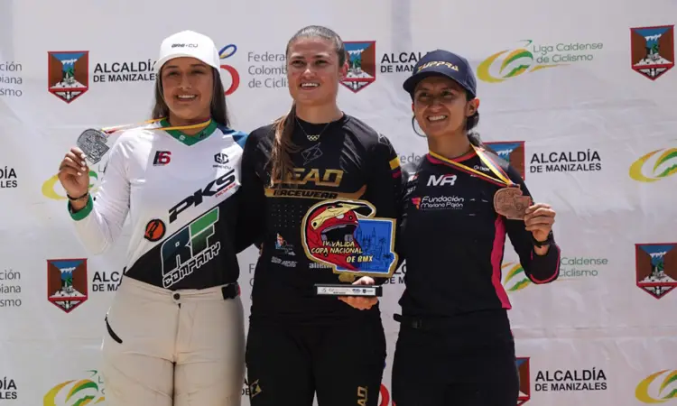 Gabriela Bollé, campeona de la cuarta válida de la Copa Nacional de BMX