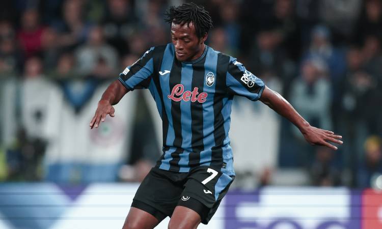 Juan Guillermo Cuadrado se volvió a lesionar con Atalanta