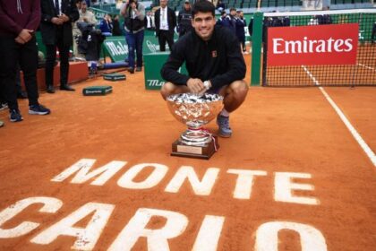Alcaraz se acercó a Sinner tras su triunfo en Montecarlo 2025