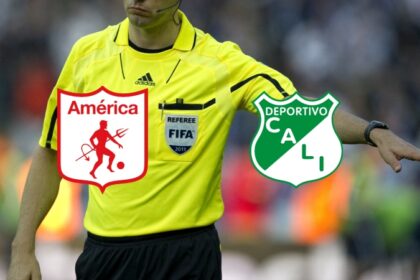 Preocupación: definido el árbitro para el clásico América vs Cali
