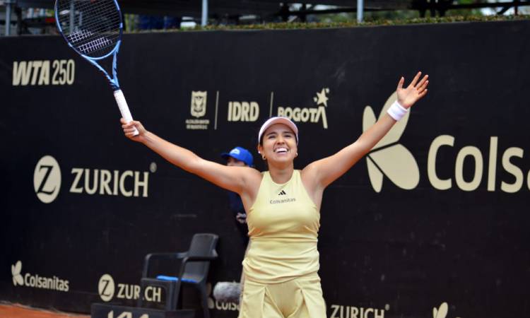 Camila Osorio y su tricampeonato en el WTA 250 de Bogotá
