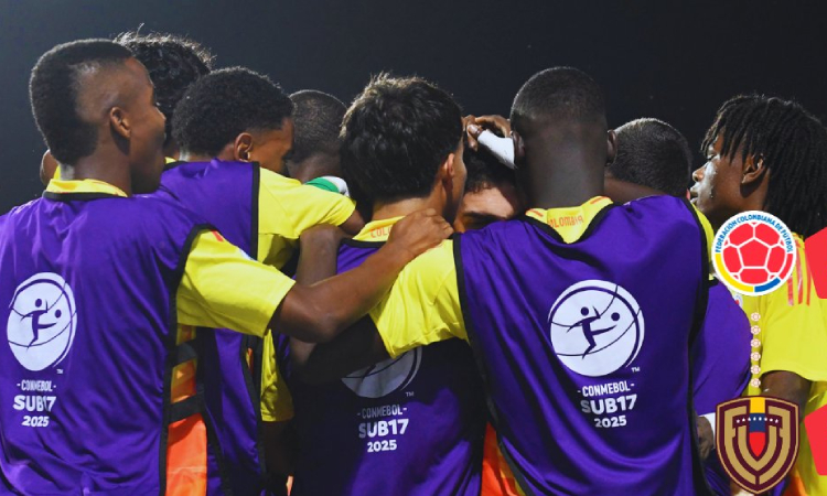 Colombia Sub17 golea a Venezuela y avanza a la final del Sudamericano