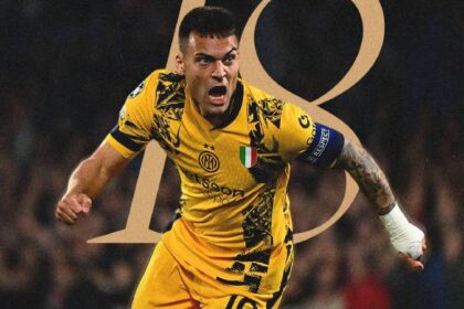 El delantero del Inter Lautaro Martínez es multado por blasfemar
