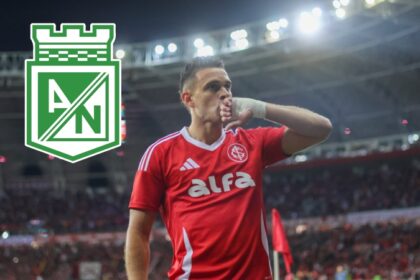 Rafael Santos Borré deja mensaje para calentar previa vs Nacional