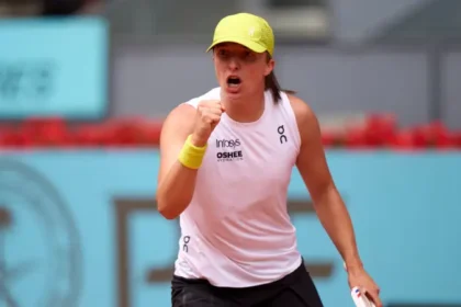 Swiatek sufrió, pero avanzó a semifinales del Masters de Madrid