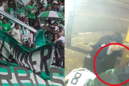 Así fue la trágica pelea de los hinchas de Nacional en Medellín