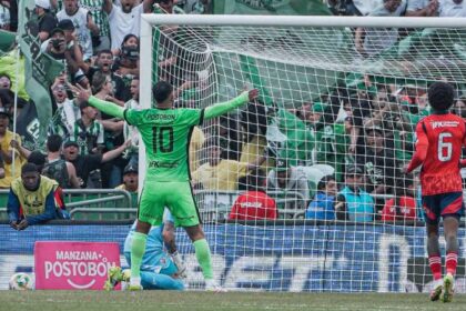 DIM le empató con menos jugadores a Atlético Nacional