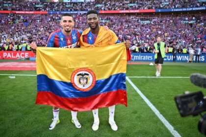 Daniel Muñoz y Jefferson Lerma campeones de la FA Cup