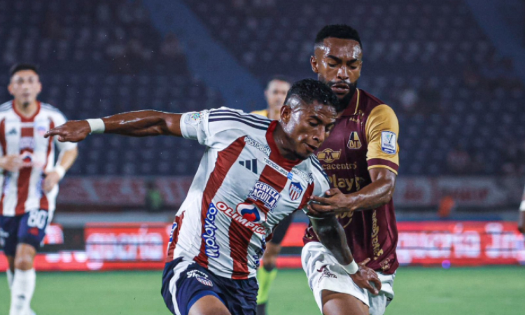 Junior y Tolima empatan en el inicio de los cuadrangulares
