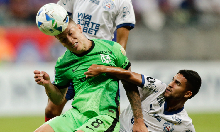 Nacional vs. Bahía, el duelo por el pase a los octavos de Libertadores