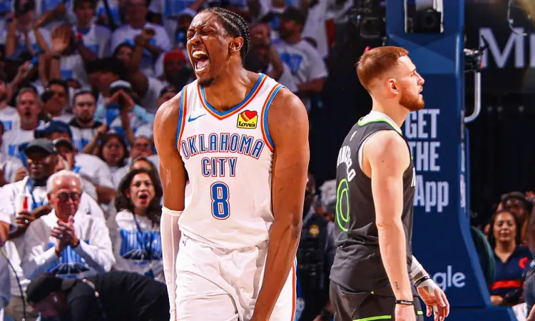 Oklahoma pega primero a Minnesota en la final del Oeste