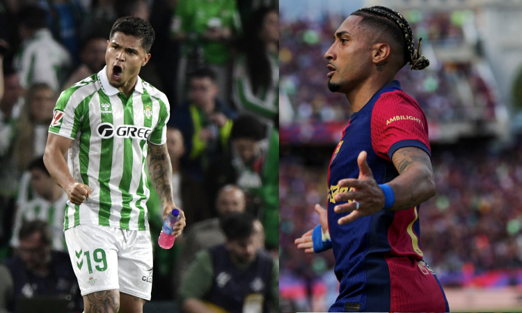Raphinha se lleva el Clásico y 'Cucho' Hernández luce con el Betis
