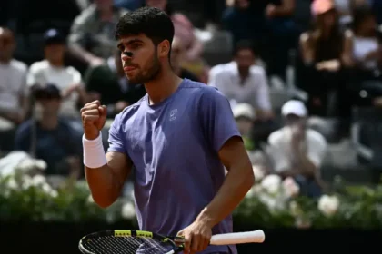 Un eficaz Alcaraz vence a Draper y se mete a semifinales de Roma