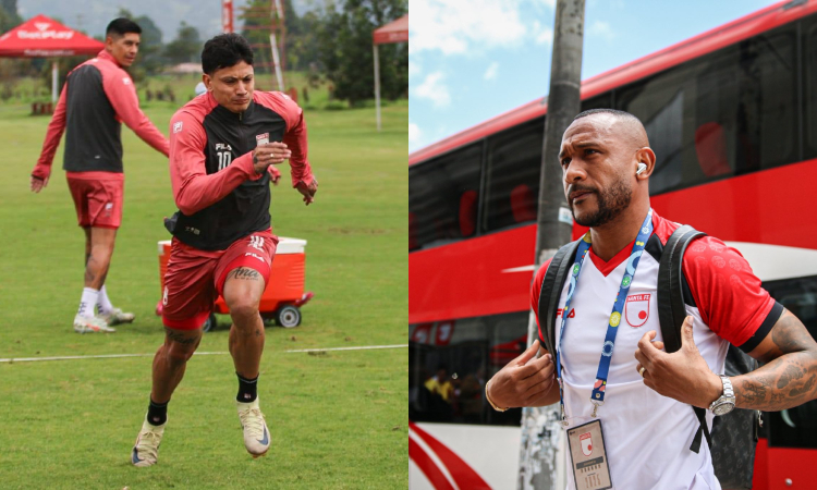 Alexis Zapata y Angelo Rodríguez, baja para Independiente Santa Fe