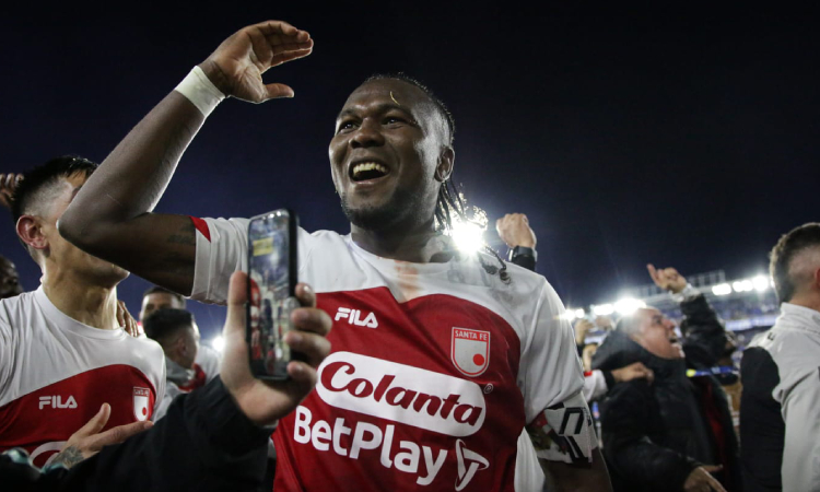 “Les tocó hacerle fuerza al DIM”, le dijo Rodallega a Millonarios