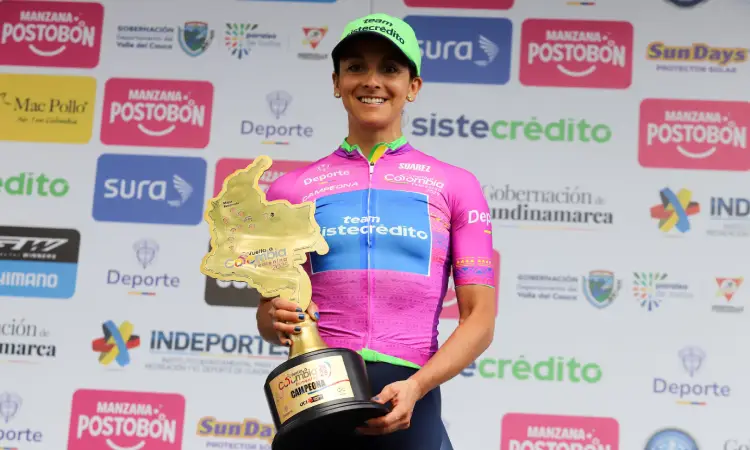 Diana Peñuela ganó la Vuelta a Colombia Femenina 2025