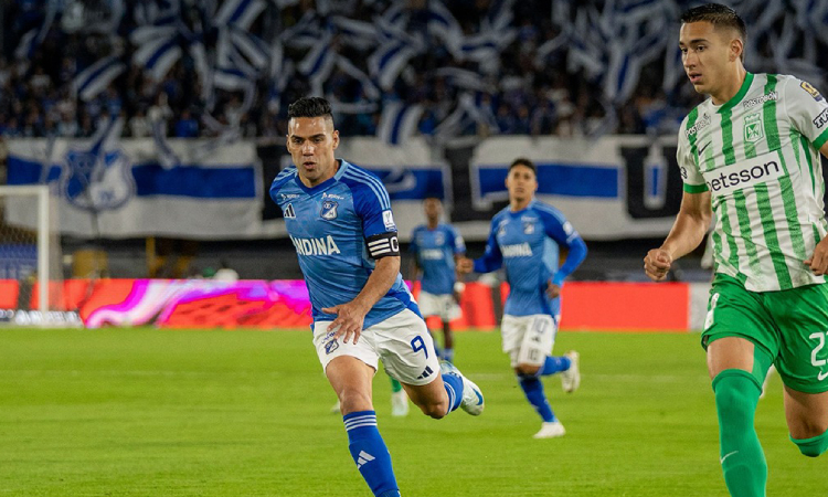 Falcao cuestionó el estado de la cancha y el arbitraje