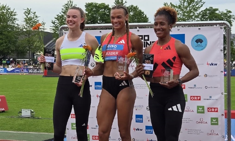 Récord Sudamericano Martha Araújo en el heptatlón meeting