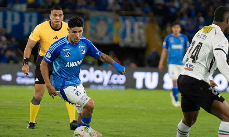 Millonarios y Once Caldas igualaron a dos en El Campín