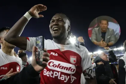 Rodallega culpó a Arévalo por el primer gol de Santa Fe ante Millonarios