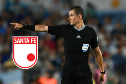 Santa Fe se pronunció sobre la designación del arbitro Andrés Rojas