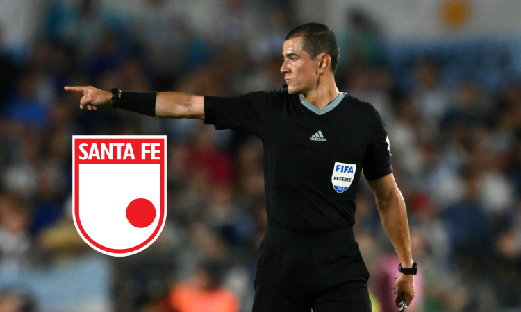 Santa Fe se pronunció sobre la designación del arbitro Andrés Rojas
