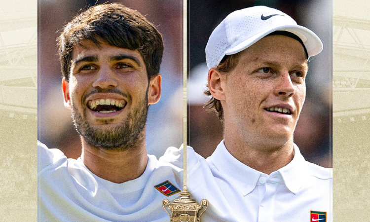 Carlos Alcaraz y Jannik Sinner jugarán la final de Wimbledon 2025