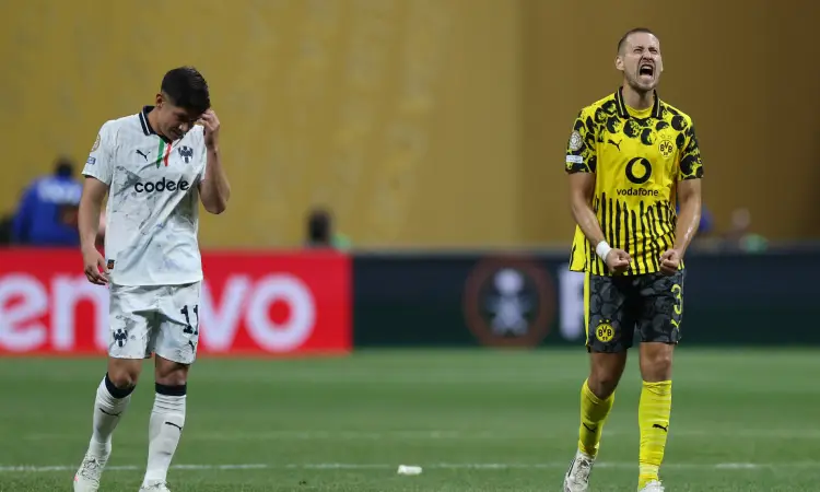 Dortmund vence al Monterrey y frustra el cruce Real Madrid-Ramos