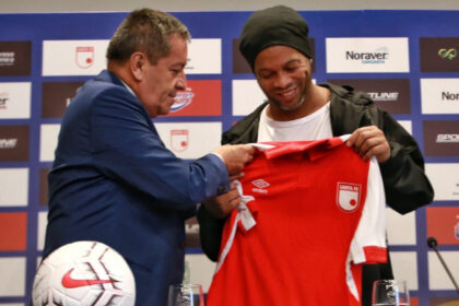 Eduardo Méndez lanzó una promesa tras el título de Santa Fe