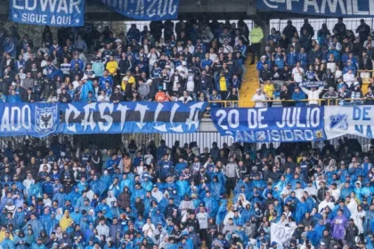 Hinchas de Millonarios entutelaron al club por censura de pancartas