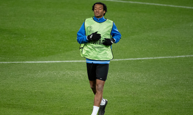 Juan Cuadrado estuvo en la sede deportiva de Atlético Nacional