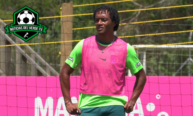 Juan Guillermo Cuadrado entrena con Atlético Nacional