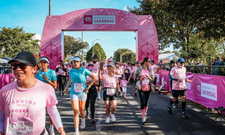 La Carrera de las Rosas vuelve a Bogotá para correr con el alma por las mujeres que amamos