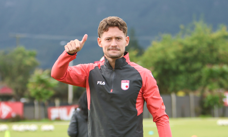 La razón por la que Joaquín Sosa aún no debuta con Santa Fe