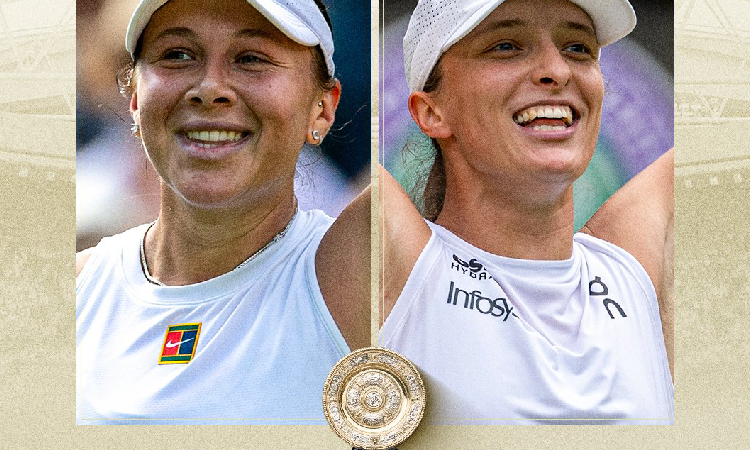 Swiatek y Anisimova jugarán la final femenina de Wimbledon 2025