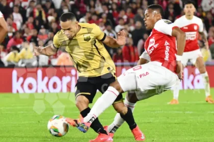 Yairo Moreno ya se lesionó en Santa Fe