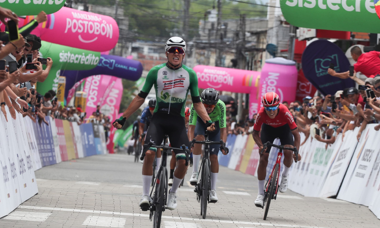 Alejandro Osorio se lleva la octava etapa de la Vuelta a Colombia 2025